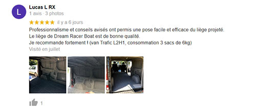 DREAM RACER BOATS Customersview Sustainable development: insulate with sprayed cork Featured News