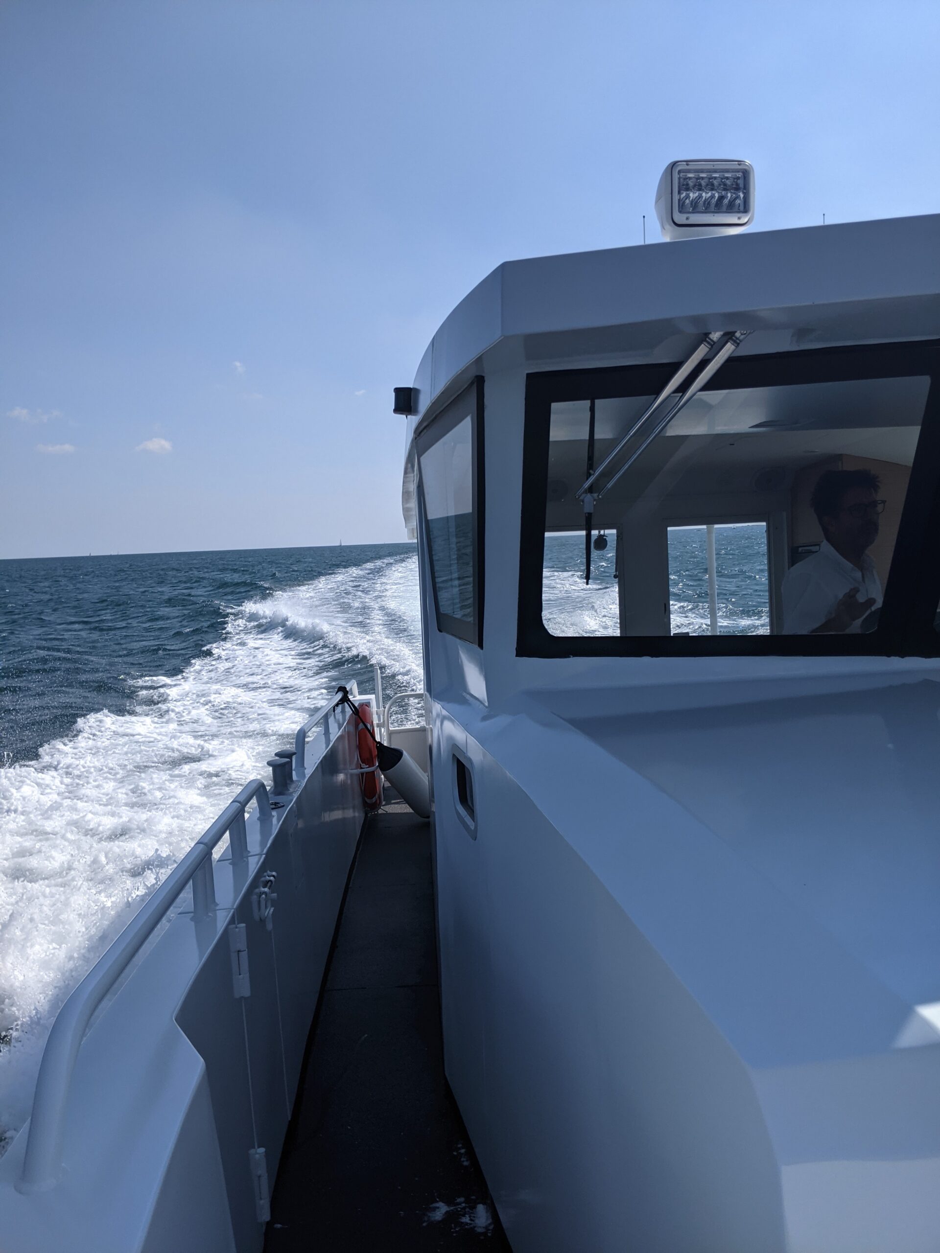navigation speedboat passenger transport les glénans
