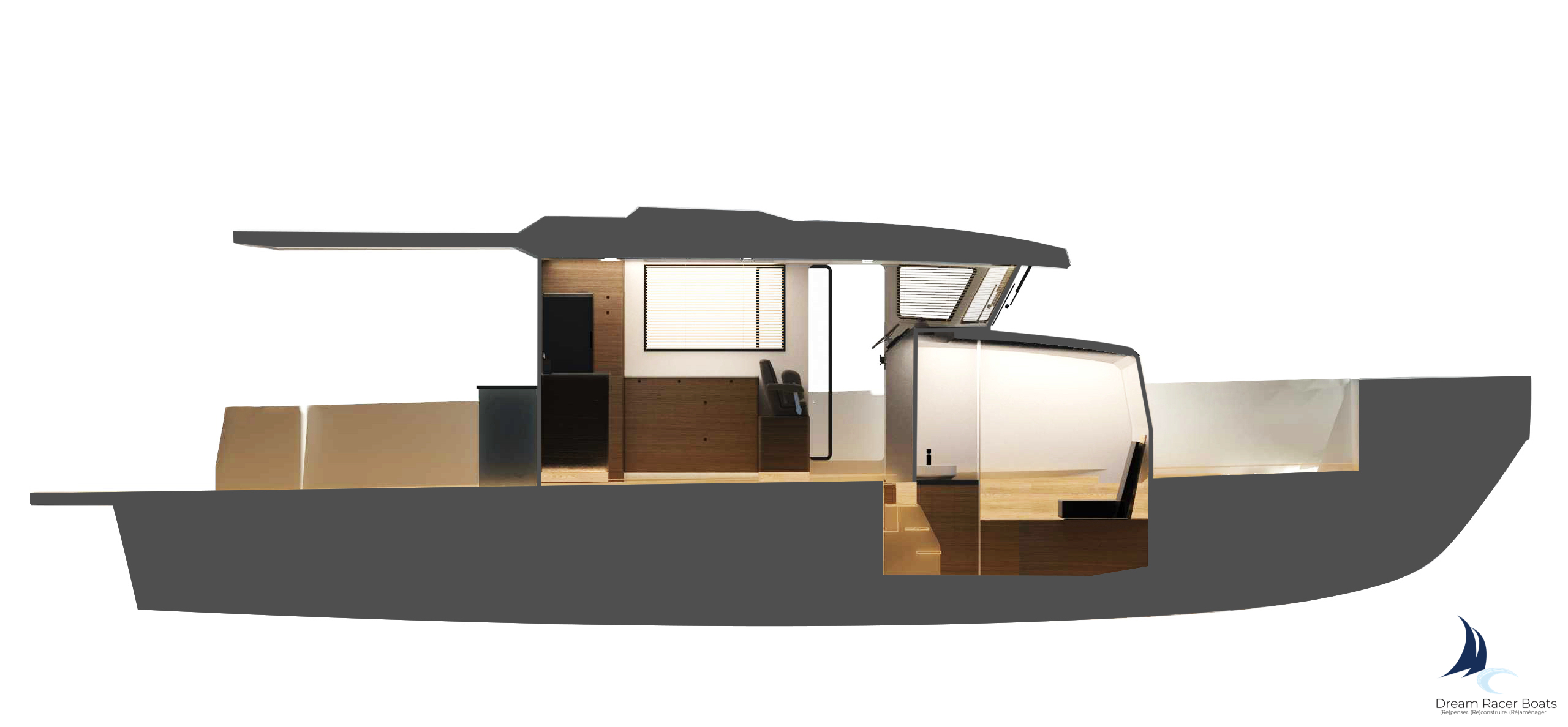 interior design boat passenger transport sustainable tourism