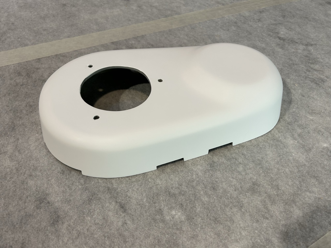 boite dorade robuste réalisé en composite, monolithique fibre de verre gel coat en remplacement de la pièce en plastique Plastimo et Osculati