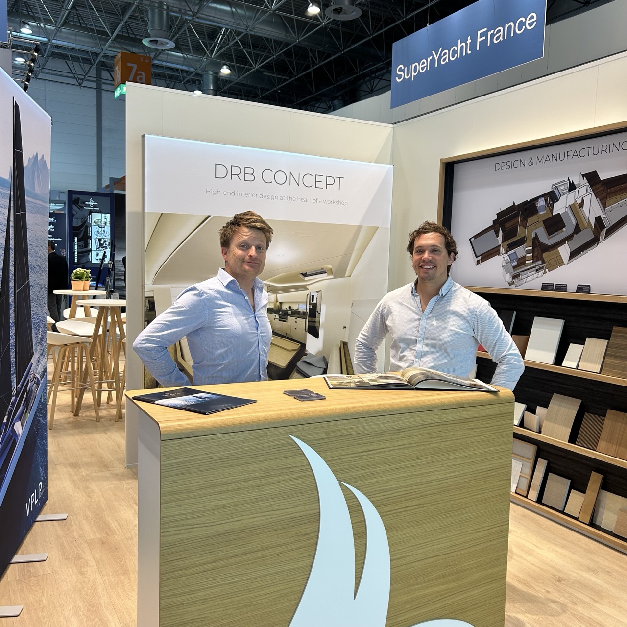 Boat Show Germany DRB Boot Düsseldorf Super Yacht Interior Design Luxuzy Technical Raw Materials cabinet de design